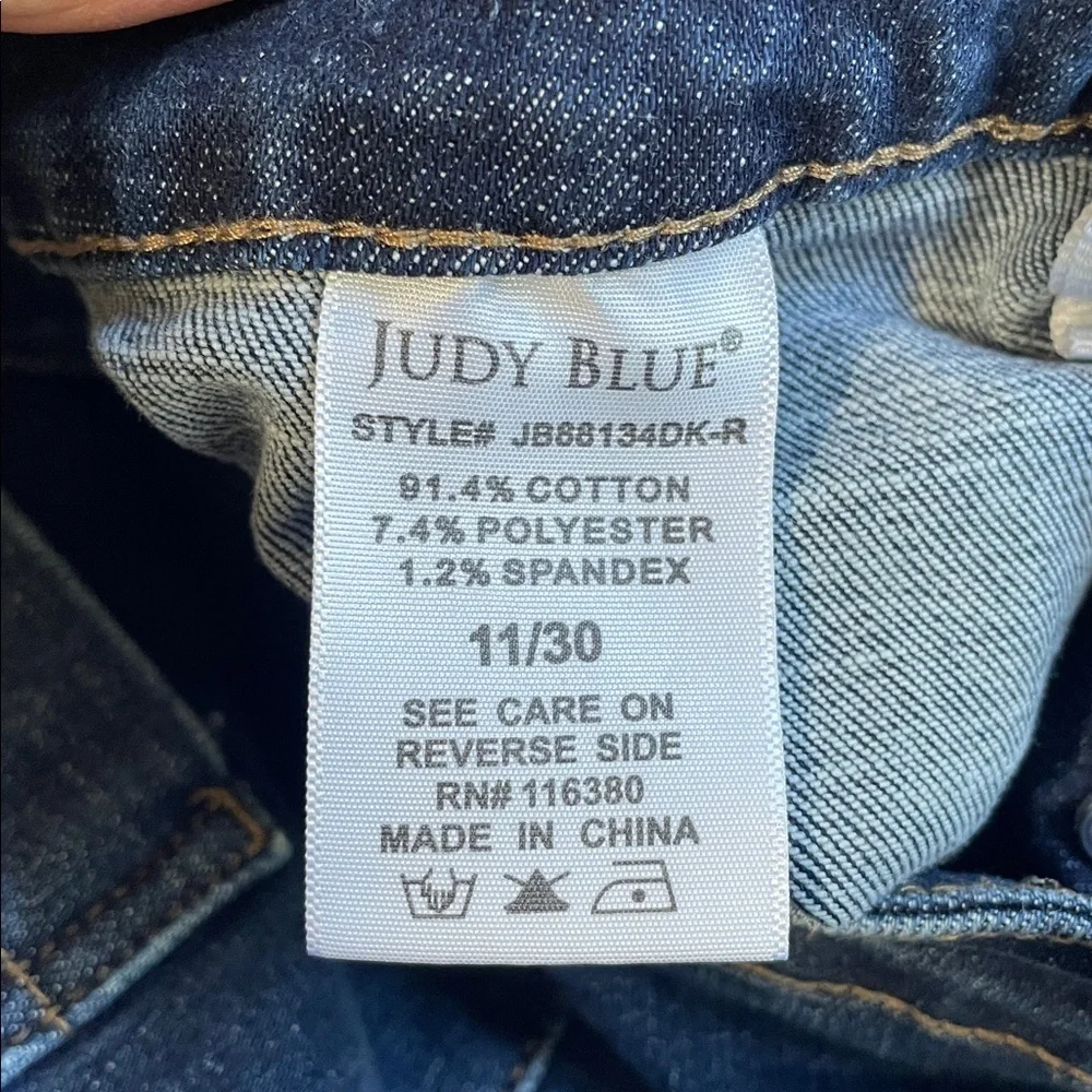 Judy blue button fly skinny jeans